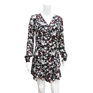 VERONICA BEARD | Franklin Dot Floral Mini Dress