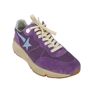 GOLDEN GOOSE | Purple & Powder Blue Running Sneakers