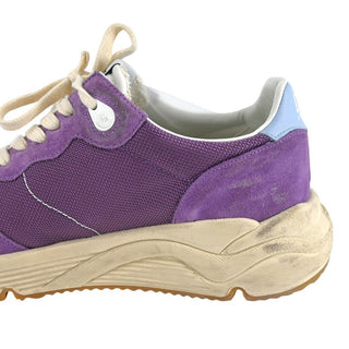 GOLDEN GOOSE | Purple & Powder Blue Running Sneakers