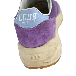 GOLDEN GOOSE | Purple & Powder Blue Running Sneakers