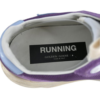 GOLDEN GOOSE | Purple & Powder Blue Running Sneakers