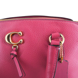 COACH | Remi Rouge Pink Leather Satchel