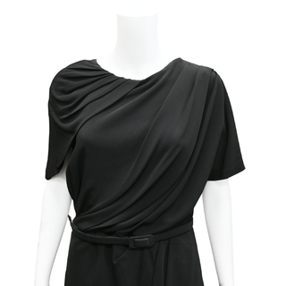 MAX MARA | Faux Wrap Belted Sheath Dress