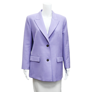 Notch Collar Lilac Blazer