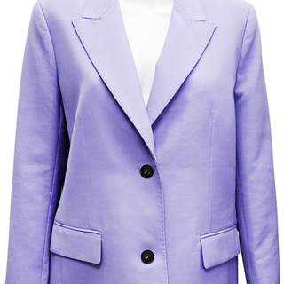 LAFAYETTE148 | Notch Collar Lilac Blazer