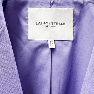 LAFAYETTE148 | Notch Collar Lilac Blazer