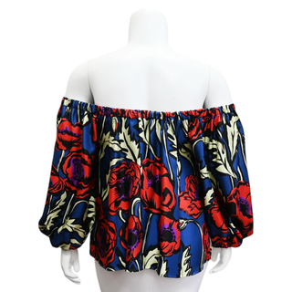 LA DOUBLE J' | Paloma Multicolor Floral Print Blouse