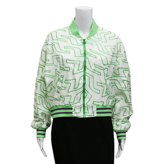 Audrey Green Bridge Geometric Jacket