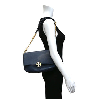 Chelsea Navy Convertible Shoulder Bag