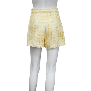 CINQ A SEPT | Coronado Yellow Tweed Shorts