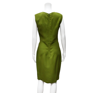 BURBERRY | Deep Fern Green Sheath Dress