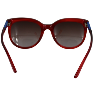 Red & Blue Colorblock Sunglasses