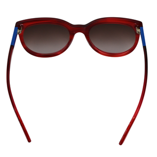 Red & Blue Colorblock Sunglasses