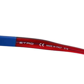 Red & Blue Colorblock Sunglasses