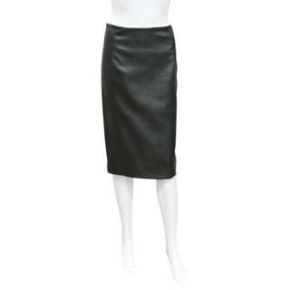 STELLA MCCARTNEY | Black Vegan Blend Pencil Skirt