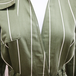 DEREK LAM | Military Green Utility Dress