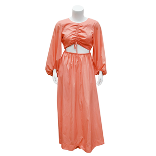 STAUD | Tangier Cut-Out Maxi Dress