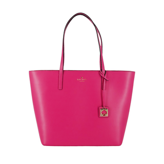 KATE SPADE | Emilia Magenta Leather Tote Bag