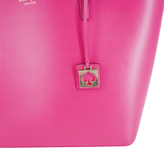 KATE SPADE | Emilia Magenta Leather Tote Bag