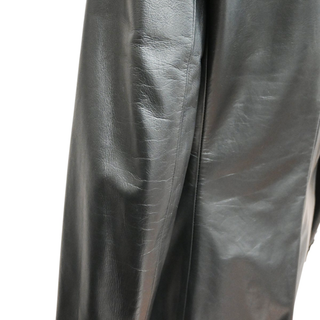 RALPH LAUREN | Black Leather Blazer