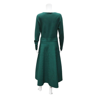 THE FOLD | Bellarina Green Knit Dress