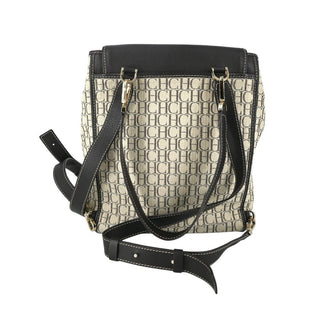 CAROLINA HERRERA | CH Monogram Canvas & Leather Trim Backpack