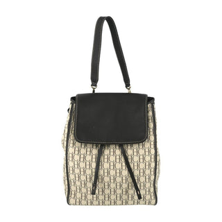 CAROLINA HERRERA | CH Monogram Canvas & Leather Trim Backpack