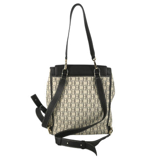 CAROLINA HERRERA | CH Monogram Canvas & Leather Trim Backpack