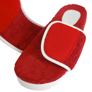 GUCCI | Terry Cloth GG Monogram Slides