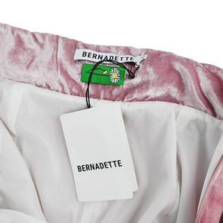 BERNADETTE | Bernard Pink Velvet Skirt