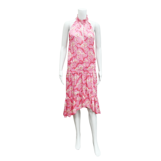 ALC | Cody Floral Smocked Silk Dress