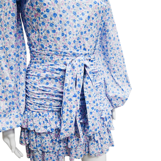 LOVESHACKFANCY | Rina Floral Cotton Mini Dress