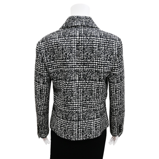 MICHAEL KORS COLLECTION | Plaid Double Breasted Blazer Coat