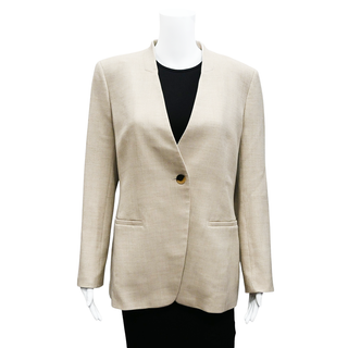 LAFAYETTE148 | Wool Collarless Blazer