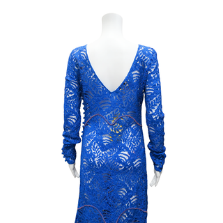 MARNI | Lace Long Sleeve Midi Dress