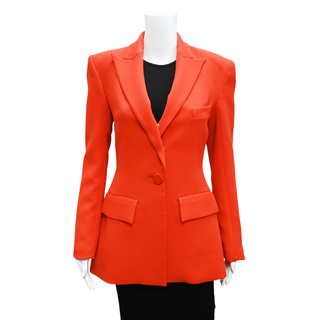 ALEX PERRY | Red Flap Pocket Blazer