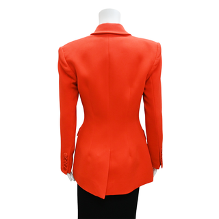 ALEX PERRY | Red Flap Pocket Blazer