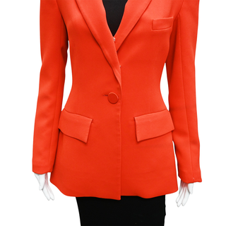 ALEX PERRY | Red Flap Pocket Blazer