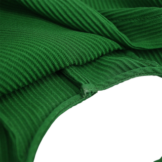 AKRIS | Green Crepe Pleated Blouse