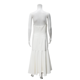 CAROLINA HERRERA | Off-White Nadia Midi Dress