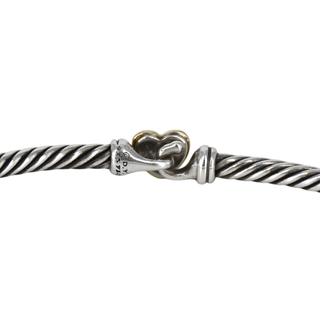 DAVID YURMAN | Classic Cable Heart Station Bracelet