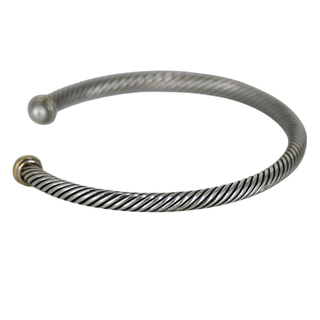 DAVID YURMAN | Pearl Classic Cable Cuff Bracelet