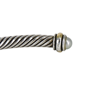 DAVID YURMAN | Pearl Classic Cable Cuff Bracelet