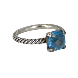 DAVID YURMAN | Blue Topaz Chatelaine Ring