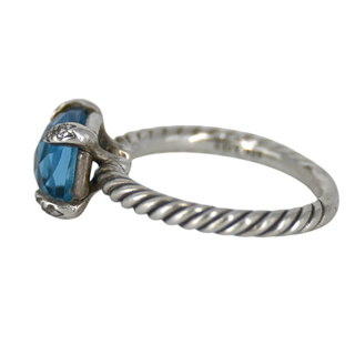 DAVID YURMAN | Blue Topaz Chatelaine Ring