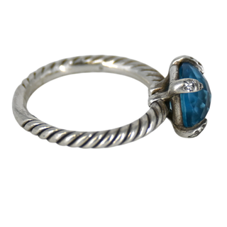 DAVID YURMAN | Blue Topaz Chatelaine Ring