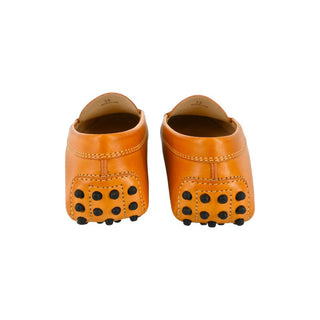 TODS | Gommino Orange Leather Loafers