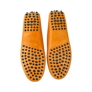 TODS | Gommino Orange Leather Loafers