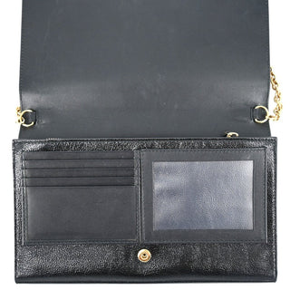 Monogram Black Patent Wallet On A Chain