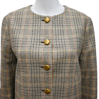 VERONICA BEARD | Andrea Tailored Plaid Jacket